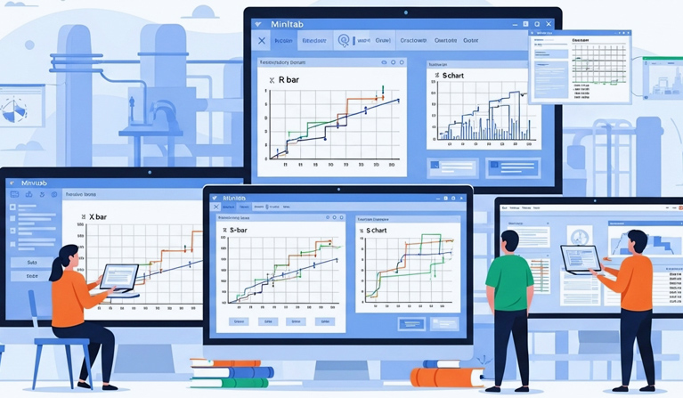 Minitab 통계적 품질관리(SQC) 심화